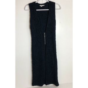 bcbgeneration Long Knitted Vest Sweater